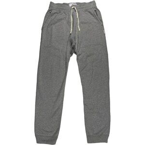 Reigning Champ Midweight Cotton Terry Pants gray men's size Small